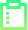 Green paper holder icon